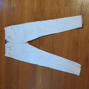 Banana Republic White Skinny Jeans Sz 27 / Sz 4